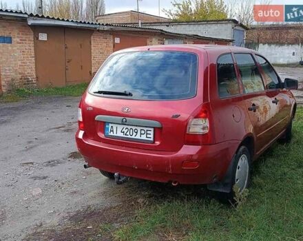 Красный ВАЗ 1117 Калина, объемом двигателя 1.6 л и пробегом 190 тыс. км за 2150 $, фото 1 на Automoto.ua