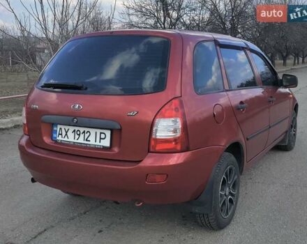 Красный ВАЗ 1117 Калина, объемом двигателя 1.4 л и пробегом 88 тыс. км за 3600 $, фото 2 на Automoto.ua