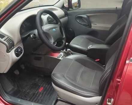 Красный ВАЗ 1117 Калина, объемом двигателя 1.39 л и пробегом 205 тыс. км за 2700 $, фото 5 на Automoto.ua