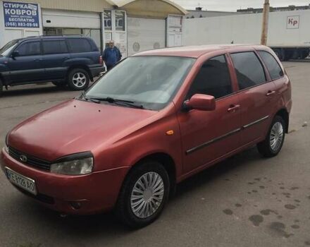 Красный ВАЗ 1117 Калина, объемом двигателя 1.39 л и пробегом 205 тыс. км за 2700 $, фото 2 на Automoto.ua