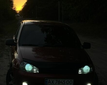 Красный ВАЗ 1117 Калина, объемом двигателя 1.4 л и пробегом 2 тыс. км за 3100 $, фото 1 на Automoto.ua