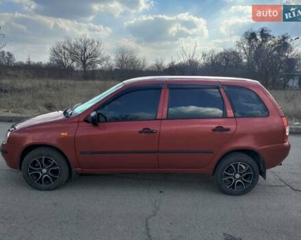 Красный ВАЗ 1117 Калина, объемом двигателя 1.4 л и пробегом 88 тыс. км за 3600 $, фото 14 на Automoto.ua