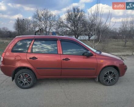 Красный ВАЗ 1117 Калина, объемом двигателя 1.4 л и пробегом 88 тыс. км за 3600 $, фото 15 на Automoto.ua