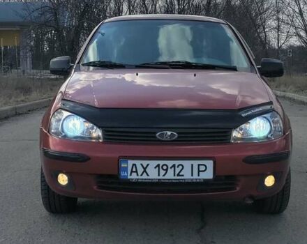 Красный ВАЗ 1117 Калина, объемом двигателя 1.4 л и пробегом 88 тыс. км за 3600 $, фото 3 на Automoto.ua