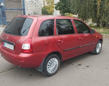 Красный ВАЗ 1117 Калина, объемом двигателя 1.39 л и пробегом 205 тыс. км за 2700 $, фото 4 на Automoto.ua