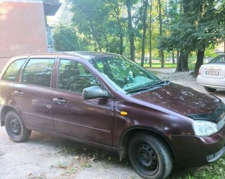 Красный ВАЗ 1117 Калина, объемом двигателя 1.6 л и пробегом 170 тыс. км за 2600 $, фото 8 на Automoto.ua