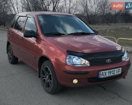 Красный ВАЗ 1117 Калина, объемом двигателя 1.4 л и пробегом 88 тыс. км за 3600 $, фото 4 на Automoto.ua