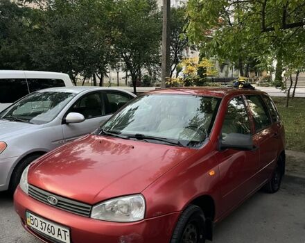 Красный ВАЗ 1117 Калина, объемом двигателя 1.4 л и пробегом 120 тыс. км за 1809 $, фото 2 на Automoto.ua