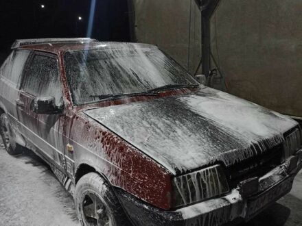 Красный ВАЗ 1117 Калина, объемом двигателя 1.3 л и пробегом 200 тыс. км за 592 $, фото 1 на Automoto.ua