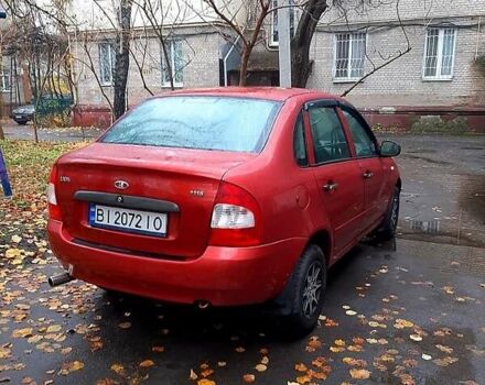Червоний ВАЗ 1117 Калина, об'ємом двигуна 1.6 л та пробігом 124 тис. км за 2800 $, фото 1 на Automoto.ua