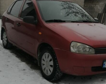 Красный ВАЗ 1117 Калина, объемом двигателя 1.4 л и пробегом 200 тыс. км за 1600 $, фото 1 на Automoto.ua