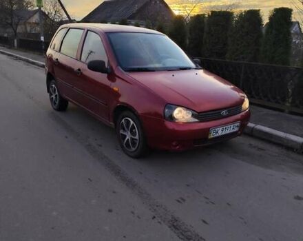 Красный ВАЗ 1117 Калина, объемом двигателя 1.6 л и пробегом 250 тыс. км за 1650 $, фото 1 на Automoto.ua