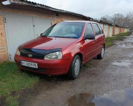 Красный ВАЗ 1117 Калина, объемом двигателя 1.6 л и пробегом 190 тыс. км за 2150 $, фото 1 на Automoto.ua