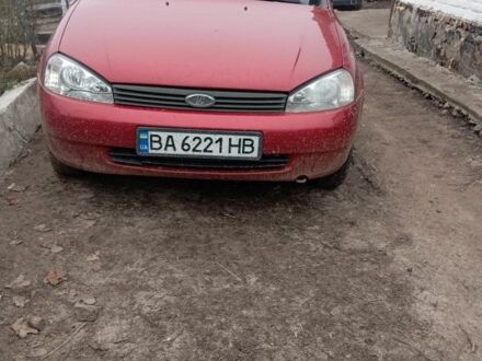 Красный ВАЗ 1117 Калина, объемом двигателя 1.4 л и пробегом 86 тыс. км за 2800 $, фото 1 на Automoto.ua