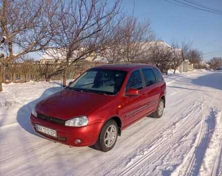 Красный ВАЗ 1117 Калина, объемом двигателя 1.4 л и пробегом 135 тыс. км за 3150 $, фото 1 на Automoto.ua