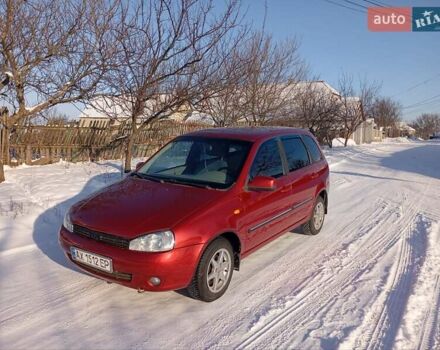 Красный ВАЗ 1117 Калина, объемом двигателя 1.4 л и пробегом 135 тыс. км за 3150 $, фото 1 на Automoto.ua