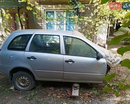 Серый ВАЗ 1117 Калина, объемом двигателя 1.6 л и пробегом 160 тыс. км за 400 $, фото 1 на Automoto.ua