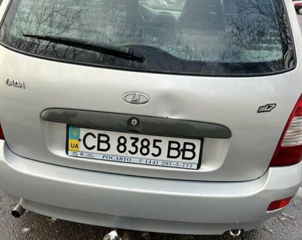 Сірий ВАЗ 1117 Калина, об'ємом двигуна 1.39 л та пробігом 128 тис. км за 2000 $, фото 8 на Automoto.ua