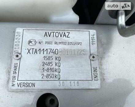 Серый ВАЗ 1117 Калина, объемом двигателя 1.4 л и пробегом 67 тыс. км за 3750 $, фото 17 на Automoto.ua