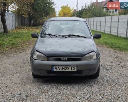 Серый ВАЗ 1117 Калина, объемом двигателя 1.39 л и пробегом 200 тыс. км за 850 $, фото 1 на Automoto.ua