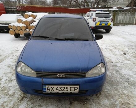 Синий ВАЗ 1117 Калина, объемом двигателя 1.6 л и пробегом 200 тыс. км за 1513 $, фото 1 на Automoto.ua