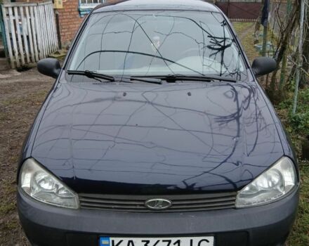 Синий ВАЗ 1117 Калина, объемом двигателя 1.4 л и пробегом 160 тыс. км за 1700 $, фото 1 на Automoto.ua