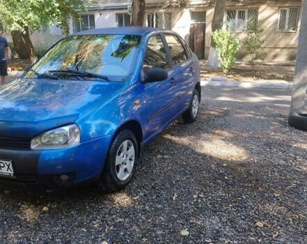 Синий ВАЗ 1117 Калина, объемом двигателя 1.6 л и пробегом 180 тыс. км за 1700 $, фото 1 на Automoto.ua