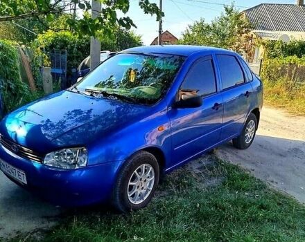 Синій ВАЗ 1117 Калина, об'ємом двигуна 1.6 л та пробігом 222 тис. км за 2600 $, фото 4 на Automoto.ua