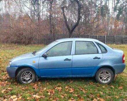 Синий ВАЗ 1117 Калина, объемом двигателя 1.6 л и пробегом 110 тыс. км за 1200 $, фото 7 на Automoto.ua