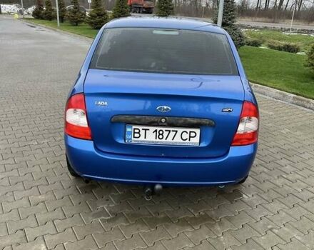 Синий ВАЗ 1117 Калина, объемом двигателя 1.6 л и пробегом 120 тыс. км за 2100 $, фото 11 на Automoto.ua