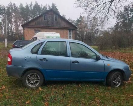 Синий ВАЗ 1117 Калина, объемом двигателя 1.6 л и пробегом 110 тыс. км за 1200 $, фото 6 на Automoto.ua