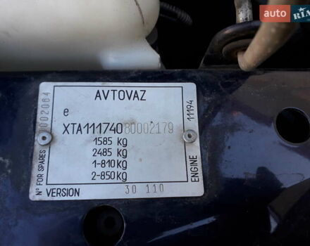 Синій ВАЗ 1117 Калина, об'ємом двигуна 1.4 л та пробігом 55 тис. км за 3100 $, фото 52 на Automoto.ua