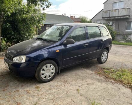 Синий ВАЗ 1117 Калина, объемом двигателя 1.6 л и пробегом 120 тыс. км за 2100 $, фото 4 на Automoto.ua