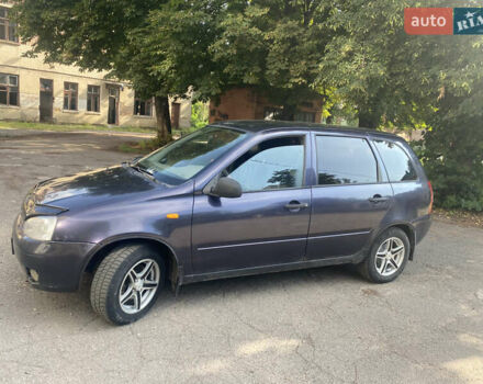 Синий ВАЗ 1117 Калина, объемом двигателя 1.6 л и пробегом 244 тыс. км за 2450 $, фото 4 на Automoto.ua
