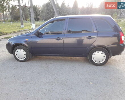 Синій ВАЗ 1117 Калина, об'ємом двигуна 1.4 л та пробігом 55 тис. км за 3100 $, фото 13 на Automoto.ua