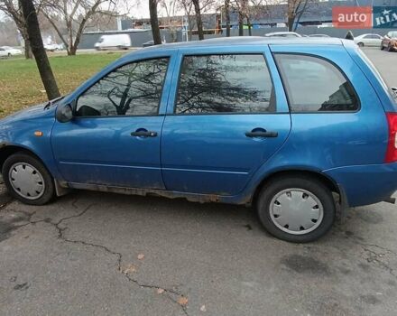 Синий ВАЗ 1117 Калина, объемом двигателя 1.39 л и пробегом 140 тыс. км за 2500 $, фото 2 на Automoto.ua