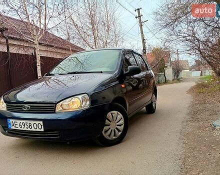 Синий ВАЗ 1117 Калина, объемом двигателя 1.6 л и пробегом 160 тыс. км за 2200 $, фото 1 на Automoto.ua