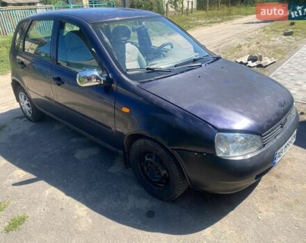Синий ВАЗ 1117 Калина, объемом двигателя 1.6 л и пробегом 230 тыс. км за 900 $, фото 1 на Automoto.ua