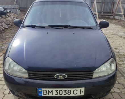 Синий ВАЗ 1117 Калина, объемом двигателя 6 л и пробегом 2 тыс. км за 1000 $, фото 1 на Automoto.ua