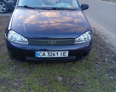 Синий ВАЗ 1117 Калина, объемом двигателя 1.4 л и пробегом 202 тыс. км за 1800 $, фото 1 на Automoto.ua