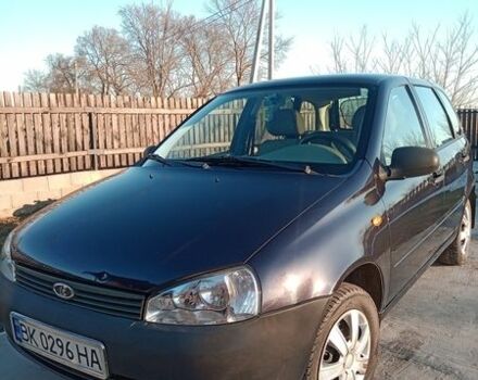 Синий ВАЗ 1117 Калина, объемом двигателя 1.6 л и пробегом 125 тыс. км за 2700 $, фото 1 на Automoto.ua