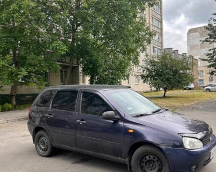 Синий ВАЗ 1117 Калина, объемом двигателя 1.6 л и пробегом 210 тыс. км за 1100 $, фото 1 на Automoto.ua