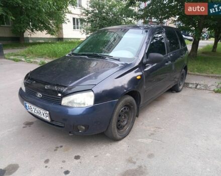 Синий ВАЗ 1117 Калина, объемом двигателя 1.6 л и пробегом 310 тыс. км за 1100 $, фото 1 на Automoto.ua