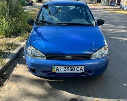 Синий ВАЗ 1117 Калина, объемом двигателя 1.6 л и пробегом 200 тыс. км за 1200 $, фото 1 на Automoto.ua