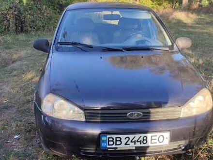 Синий ВАЗ 1117 Калина, объемом двигателя 1.6 л и пробегом 115 тыс. км за 2100 $, фото 1 на Automoto.ua