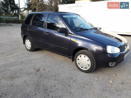 Синий ВАЗ 1117 Калина, объемом двигателя 1.4 л и пробегом 55 тыс. км за 3100 $, фото 1 на Automoto.ua