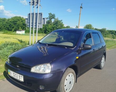Синий ВАЗ 1117 Калина, объемом двигателя 1.6 л и пробегом 250 тыс. км за 2236 $, фото 1 на Automoto.ua