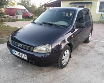 Синій ВАЗ 1117 Калина, об'ємом двигуна 1.6 л та пробігом 100 тис. км за 1550 $, фото 1 на Automoto.ua