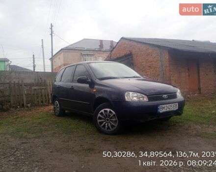 Синий ВАЗ 1117 Калина, объемом двигателя 1.6 л и пробегом 180 тыс. км за 1800 $, фото 1 на Automoto.ua