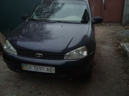 Синий ВАЗ 1117 Калина, объемом двигателя 1.6 л и пробегом 158 тыс. км за 1600 $, фото 1 на Automoto.ua